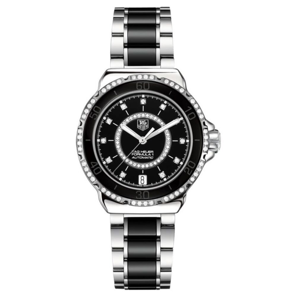 Tag heuer Women's Formula Black Dial Watch - WAU2212BA0859